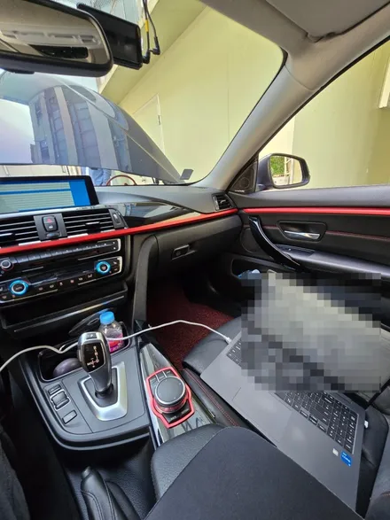 BMW F30 320d 펌업후 풀스크린 카플레이 활성화 및 풀코딩 [대구 코딩집] / 대구 북구