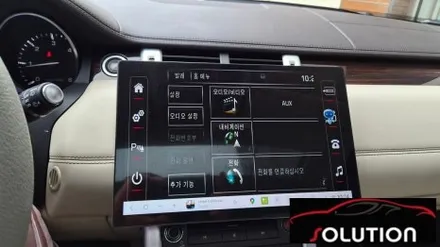 안드로이드 올인원 + 어라운드뷰 레인지로버스포츠 차량에 설치 하였습니다. 순정옵션 전문팀 카솔루션 군산점 / 전북 군산