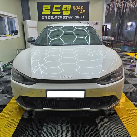 의정부 양주랩핑 기아 EV6 전체랩핑 시공 경기북부랩핑샵 / 양주시 덕계동