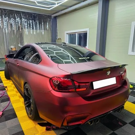 서울북부 BMW f82M4 로마니레드 LB필름                   전체랩핑시공 양주랩핑샵 / 양주시 덕계동