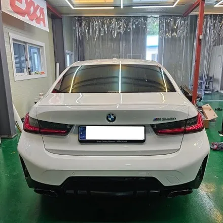 의정부랩핑 BMW M340i 차량 그레이색상 전체랩핑시공          경기도 양주랩핑샵 / 양주시 덕계동