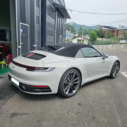 양주랩핑샵 로드랩 포르쉐 911 카레라 카브리올레 전체 ppf 시공 / 양주시 덕계동