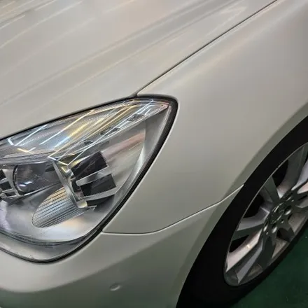 의정부랩핑 벤츠 SLK 사틴 펄 화이트 전체랩핑 양주랩핑 / 양주시 덕계동