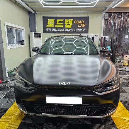 의정부 양주랩핑 기아 EV6 전체랩핑 시공 경기북부랩핑샵 / 양주시 덕계동