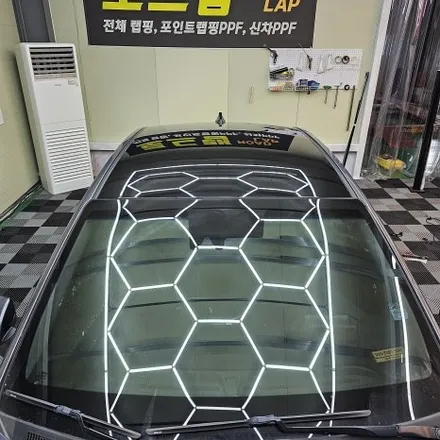 의정부 양주랩핑 아이오닉 고광택필름 루프스킨시공 / 양주시 덕계동