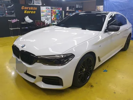 bmw 530i 실내랩핑 (에이버리 슈프림 블랙 브러쉬) / 군포 부곡동