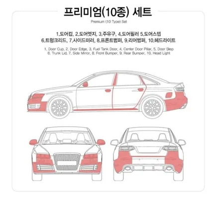 제네시스 G80 생활보호 PPF 10종 패키지 시공! / 군포 부곡동