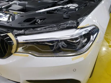bmw 530i 부분랩핑,루프스킨,유리막,PPF 풀 시공! / 군포 부곡동