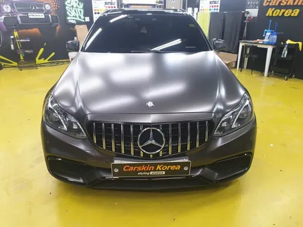 핫 랩핑지 (사틴 다크 바솔트) E63 AMG 랩핑 / 군포 부곡동