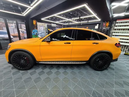 나만의 차! 특이하다! glc63 s amg 3m 무광 오렌지 전체랩핑 / 군포 부곡동
