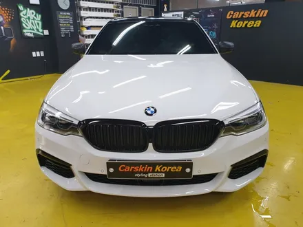 bmw 530i 부분랩핑,루프스킨,유리막,PPF 풀 시공! / 군포 부곡동