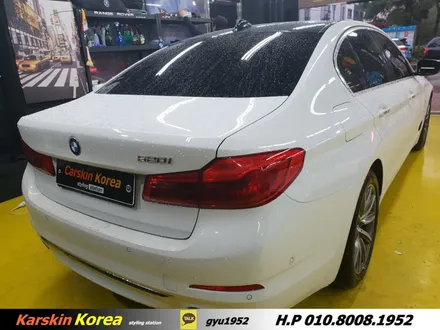 bmw 520i 스모그 필름, 그릴, 사이드미러 랩핑, PPF 시공 / 경기 군포