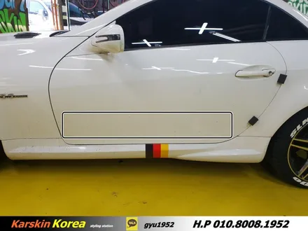 벤츠 slk AMG로고 랩핑,부분랩핑 데칼 포인트 (안산,수원,광명,산본,평촌) / 경기 군포