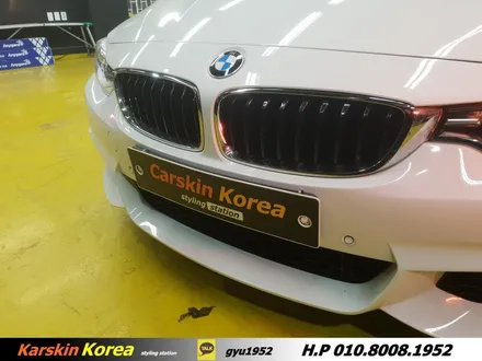 bmw 428i 그릴-사이드미러 카본 부분랩핑 / 경기 군포