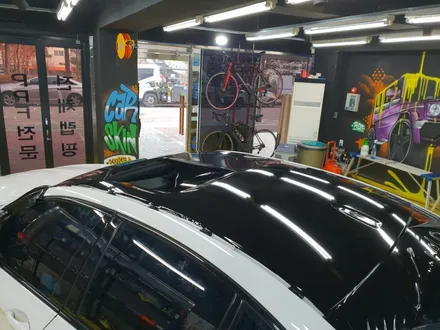bmw 520d 루프스킨 사이드미러 블랙 포인트 / 군포 부곡동