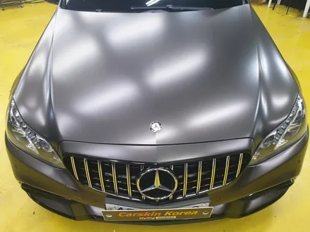 핫 랩핑지 (사틴 다크 바솔트) E63 AMG 랩핑 / 군포 부곡동