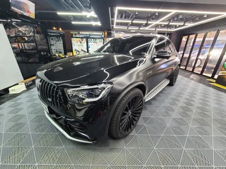 나만의 차! 특이하다! glc63 s amg 3m 무광 오렌지 전체랩핑 / 군포 부곡동