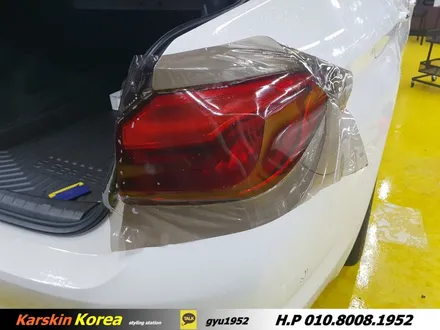 bmw 520i 스모그 필름, 그릴, 사이드미러 랩핑, PPF 시공 / 경기 군포