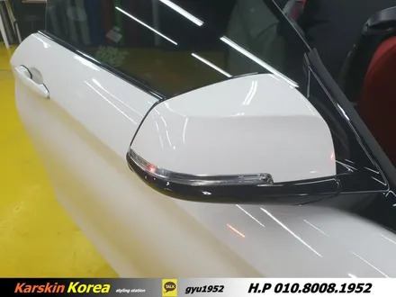 bmw 428i 그릴-사이드미러 카본 부분랩핑 / 경기 군포