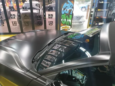자동차랩핑! 끝판왕 머스탱 컨버터블 gt 5.0 (사틴 블랙) / 군포 부곡동