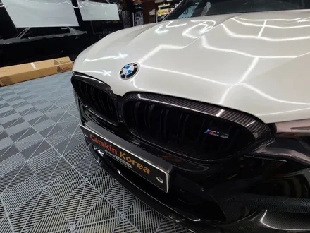 .bmw M5 랩핑으로 변화 주기.(투톤) 리얼 카본 / 군포 부곡동