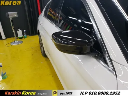 bmw 520i 스모그 필름, 그릴, 사이드미러 랩핑, PPF 시공 / 경기 군포