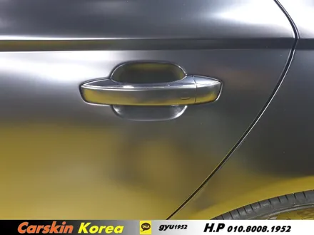 내 차가 질렸다? 변화를 주고 싶다? 랩핑으로 새 차를 받는 느낌! 아우디 A6 사틴 블랙 (에이버리 슈프림) 전체랩핑 / 군포 부곡동