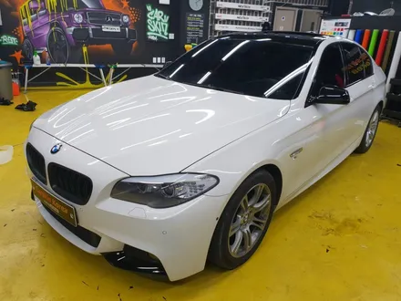 bmw 520d 루프스킨 사이드미러 블랙 포인트 / 군포 부곡동