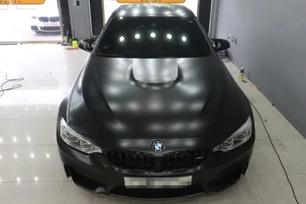 m4 사틴 블랙 전체랩핑으로 분위기 바꿔보자~ / 경기 군포