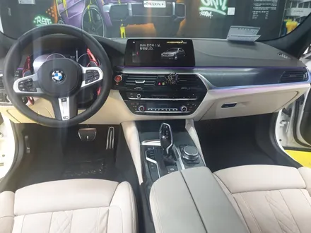 bmw 530i 실내랩핑 (에이버리 슈프림 블랙 브러쉬) / 군포 부곡동