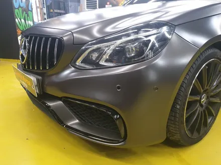 핫 랩핑지 (사틴 다크 바솔트) E63 AMG 랩핑 / 군포 부곡동