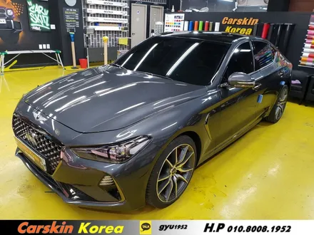 제네시스 G70 군포 루프스킨 시공으로 드레스업 효과! 톡톡! / 경기 군포