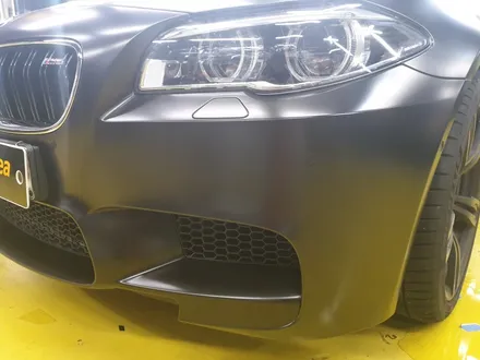 안양랩핑 시공과정 궁금하시죠?(BMW M5(F10) 사틴 블랙) 카스킨 코리아 / 군포 부곡동