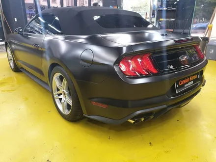 자동차랩핑! 끝판왕 머스탱 컨버터블 gt 5.0 (사틴 블랙) / 군포 부곡동