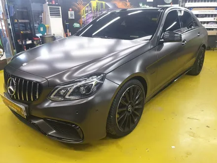 핫 랩핑지 (사틴 다크 바솔트) E63 AMG 랩핑 / 군포 부곡동