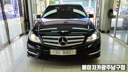 수입차 가죽시트 통풍시트 벤츠220D