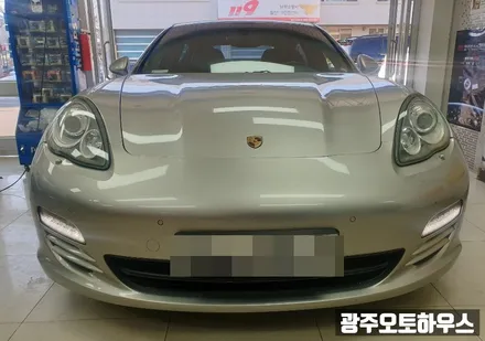 광주썬팅잘하는 곳에서 포르쉐 파나메라 시공