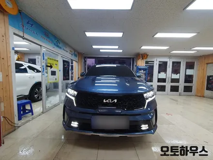 MQ4쏘렌토에 더해진 작업들의 매력/신차 풀패키지 시공 진행