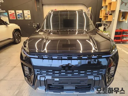 무쏘EV  신차패키지 썬팅 시공 전문점, 블랙박스, PPF, 매트
