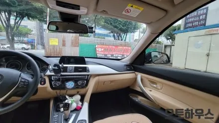 월산동썬팅 BMW 320I 글라스틴트 선셋 썬팅 시공 측후면,전면/열차단썬팅