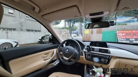 월산동썬팅 BMW 320I 글라스틴트 선셋 썬팅 시공 측후면,전면/열차단썬팅