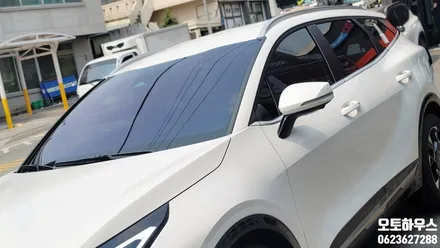 스포티지 NQ5 3M 크리스탈라인 CR & 레이노 팬텀 F95 & 생활보호 PPF 조합의 신차 패키지