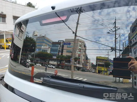 레이 열차단썬팅 애니가드 AP80R, 아이나비 블랙박스 시공