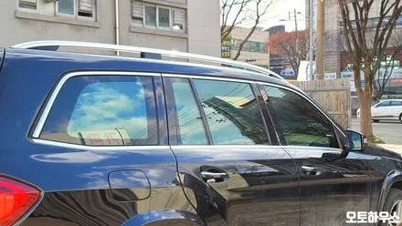 광주 썬팅 전문점 오토하우스 - 벤츠 W166 GLS 350D 3M 크리스탈라인 CR + 레인보우 V90 썬팅 전체 재시공