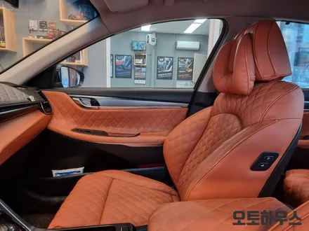 그랜저IG 메이저카 가죽시트 풀세트 시공으로 변신하기