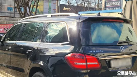 광주 썬팅 전문점 오토하우스 - 벤츠 W166 GLS 350D 3M 크리스탈라인 CR + 레인보우 V90 썬팅 전체 재시공