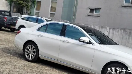 벤츠 W213 E300 아이나비 칼트윈 GR 썬팅 재시공