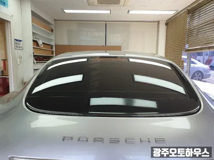 광주썬팅잘하는 곳에서 포르쉐 파나메라 시공