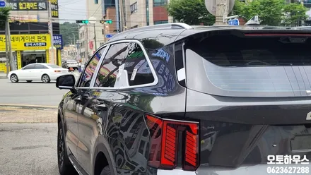 광주 3M 크리스탈라인 썬팅 전문점 기아 쏘렌토 MQ4 신차패키지 시공