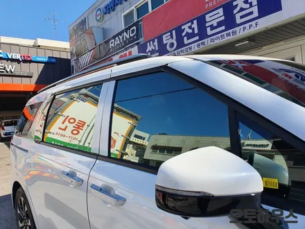 광주썬팅 광주신차썬팅 KA4카니발 칼트윈 GR 썬팅 + 파노라마썬루프 GR 썬팅